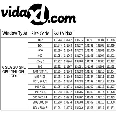 vidaXL Senčilo za zatemnitev okna bele barve U08/808