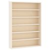 vidaXL Lesena zbirateljska vitrina z 6 policami 40x8,5x55 cm