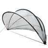 vidaXL Paviljon za bazen 336 x 322 x 160 cm PVC Transparentno