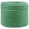 vidaXL Vrv iz jute Zelena 100% Tossa jute