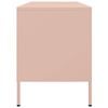 vidaXL TV omarica roza 100,5x39x50,5 cm jeklo