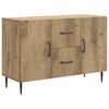 vidaXL Strani &scaron;al Artisan hrast 89 x 34,5 x 60 cm Inženirski les