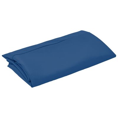 vidaXL Nadomestna tkanina za senčnik sinje modra 350 cm