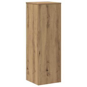 vidaXL Stojalo za rastline artisian hrast 33x33x100 cm inženirski les