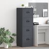 vidaXL Kabinet za datoteke s predalom Antracit 45,5 x 42 x 139 cm