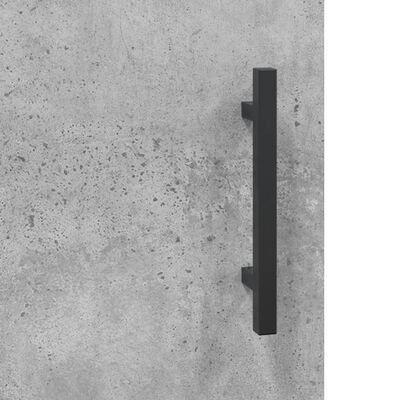 vidaXL Stenska omarica betonsko siva 60x31x70 cm inženirski les