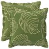 vidaXL Prevleka za blazino 2 kos HOUTEN Listnati dizajn 30 x 30 cm