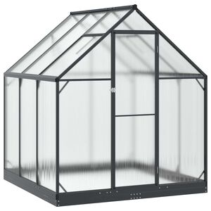 vidaXL Rastlinjak v vrtu 183,5 x 183,5 x 207 cm