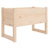 vidaXL Visoka greda 78x40x52 cm trdna borovina