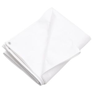 vidaXL Ponjava 260 g/m&sup2; 2x3 m bela HDPE
