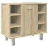 vidaXL Kopalni&scaron;ka omarica sonoma hrast 60x32x53,5 cm iverna plo&scaron;ča