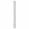 vidaXL Membrana proti plevelu bela 1,5x200 m PP