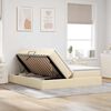 vidaXL Postelja z dodatnim prostorom za shranjevanje in vzmetnico