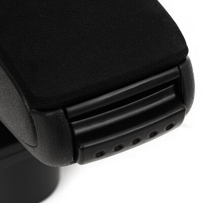 vidaXL Naslon za roke za avto črn 13x36x(30-46) cm ABS