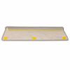 vidaXL Samolepilne preproge za stopnice sisal 15 kosov 65x21x4 cm