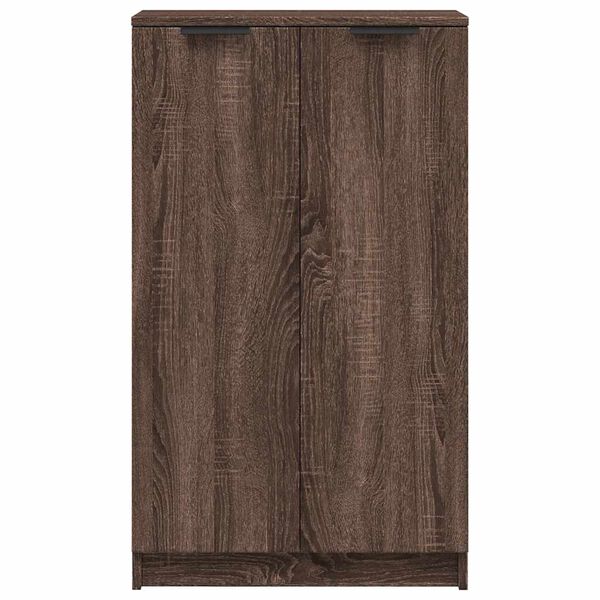 vidaXL Omarica za čevlje rjav hrast 59x35x100 cm konstruiran les