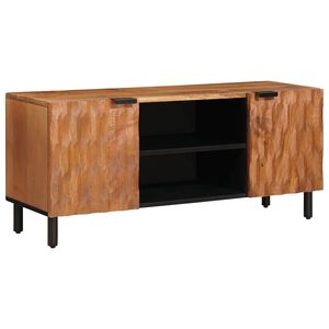 vidaXL TV omarica Acacia rjav fini&scaron; 105 x 33 x 46 cm Masiven les manga