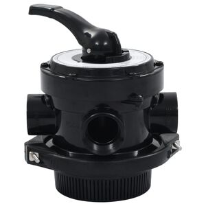 vidaXL Ventil z več priključki za pe&scaron;čeni filter ABS 1,5" 4-smerni