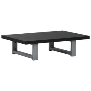 vidaXL Kopalni&scaron;ko pohi&scaron;tvo črne barve 60x40x16,3 cm