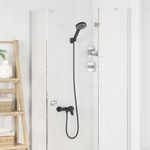 vidaXL Komplet tu&scaron; glav Črna G 1 / 2 palca