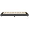 vidaXL Posteljni okvir boxspring sivo blago 120x200 cm