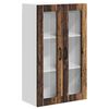 vidaXL Stenski stekleni omarica LUCCA Star les 60 x 31 x 100 cm