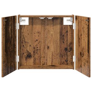 vidaXL Omara za tarče Star les 56 x 12 x 53,5 cm Inženirski les