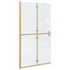 vidaXL Walk-In tu&scaron; stena Zlata 110 x 6,5 x 190 cm