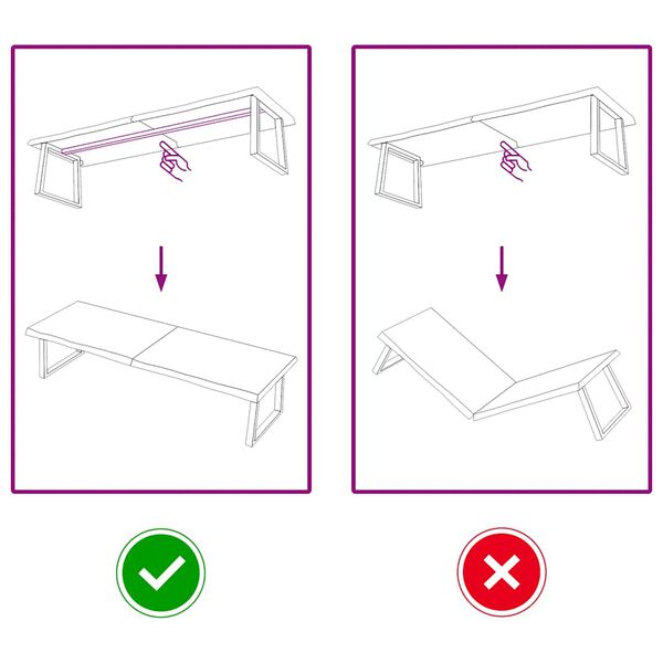 vidaXL Mizna plo&scaron;ča sv. rjava 180x60x(2-4)cm obdelana trdna hrastovina