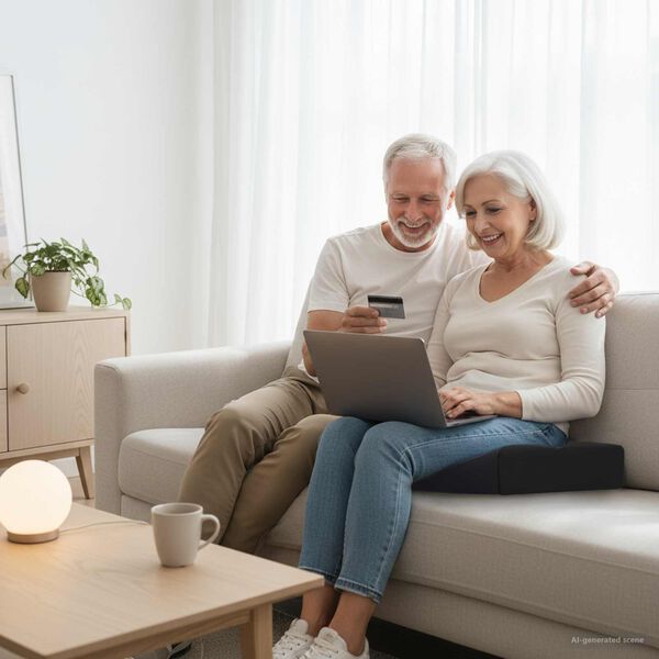 vidaXL Blazina za sedež Črna 40 x 40 x 11 cm PU pena