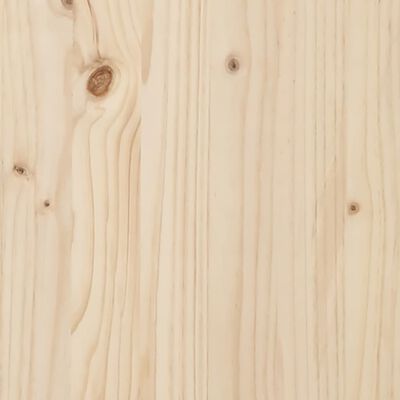 vidaXL Pisalna miza 110x50x75 cm trdna borovina