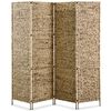 vidaXL Paravan 4-delni 154x160 cm vodna hijacinta