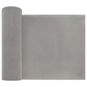 vidaXL Mrežna zaslona 20 x 1000 cm 120 Mesh Inox 201 Srebrna
