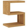 vidaXL Stranska mizica 45x30x60 cm trdna tikovina