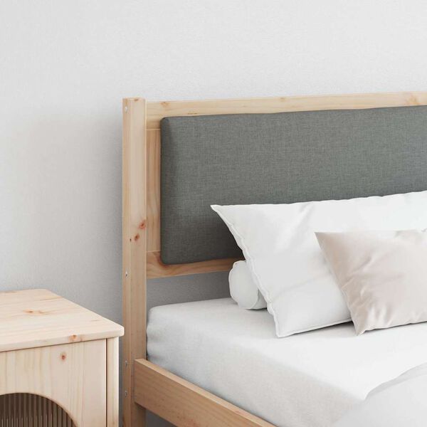 vidaXL Vzglavje Drugo Rjava 200 cm Trdna borovina