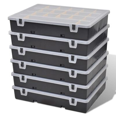 Škatle za organiziranje in shranjevanje 6 kosov