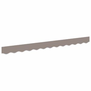 vidaXL Zamenjava senčila za awning Svetlo siva 230 x 20 cm Poliester
