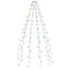 vidaXL Lučke za novoletno jelko 150 LED lučk barvne 150 cm