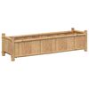 vidaXL Cvetlično korito 100x30x25 cm bambus