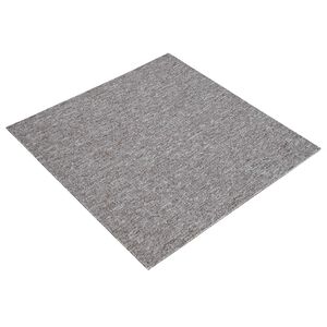 vidaXL Preproga plo&scaron;čica Rjava 50 x 50 cm 4 kos PP in Bitumen