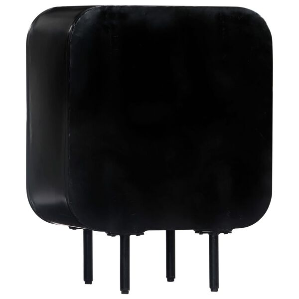 vidaXL Komoda 60x30x75 cm trden mangov les in železo