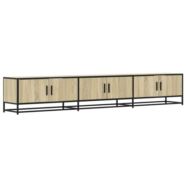 vidaXL TV omarica sonoma hrast 240x35x41 cm inženirski les