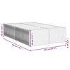 vidaXL Posteljni okvir brez vzmetnice temno zelen 120x200 cm žamet