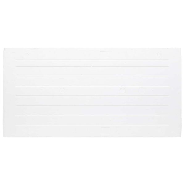 vidaXL Stenske plo&scaron;če 10 pcs Svetlo rjava in bela 100 x 50 cm EPS pena