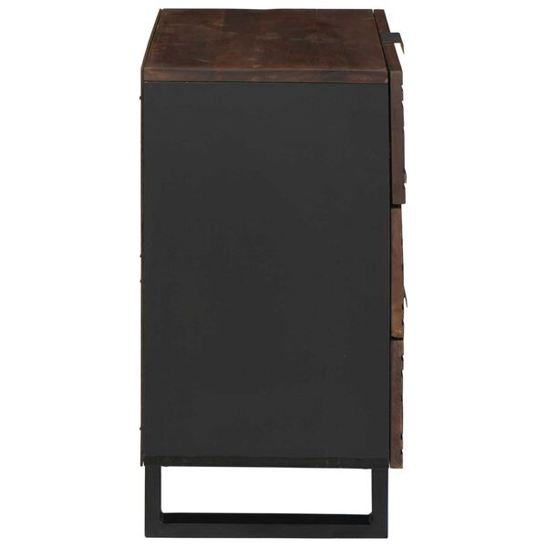 vidaXL Nočna omarica Oreh 50 x 33 x 62 cm Trden akacijev les