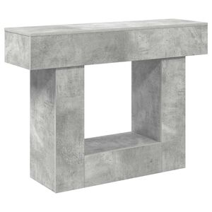 vidaXL Beton Siva 101 x 30 x 74 cm