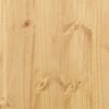 vidaXL Garderobna omara Corona 55x52x170 cm trdna borovina