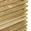 vidaXL Visoka greda 50x50x80 cm impregnirana borovina