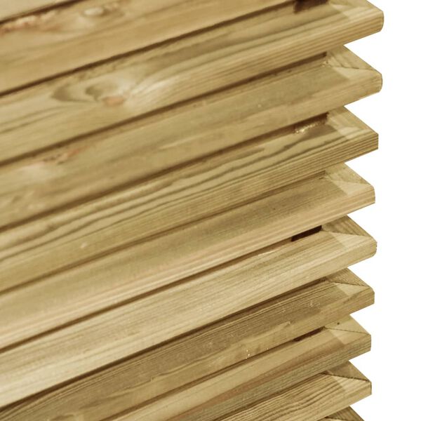 vidaXL Visoka greda 50x50x80 cm impregnirana borovina