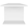vidaXL Stenska TV omarica bela 103x30x26,5 cm